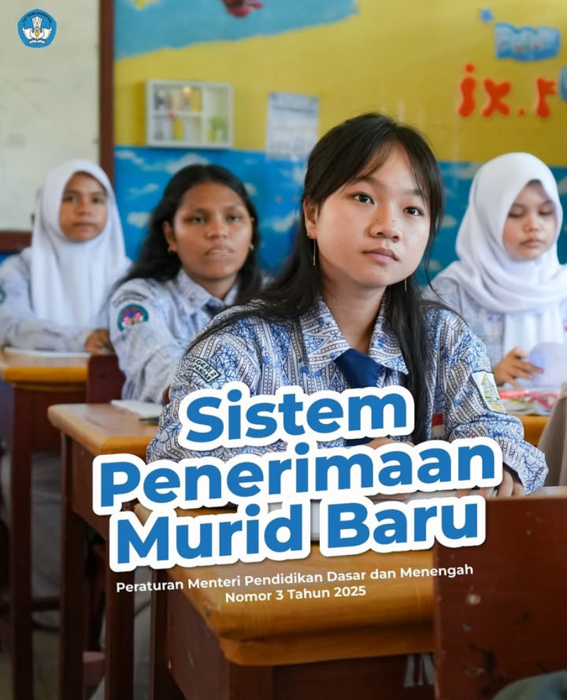 Slide-1-SPMB- Sistem Penerimaan Murid Baru 2025 Resmi Berlaku, Ini Pilihan Jalurnya!
