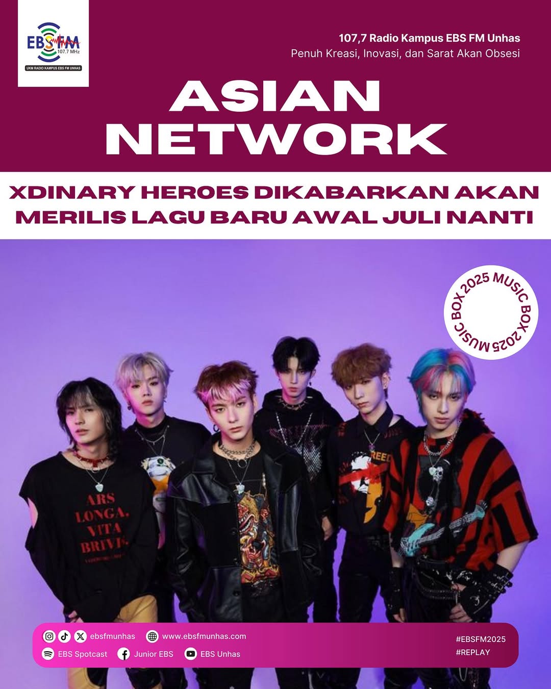 SnapInsta.to_505462578_18369090307125162_3506540869450513492_n XDINARY HEROES DIKABARKAN AKAN MERILIS LAGU BARU AWAL JULI NANTI! (MUSIC BOX: ASIAN NETWORK)