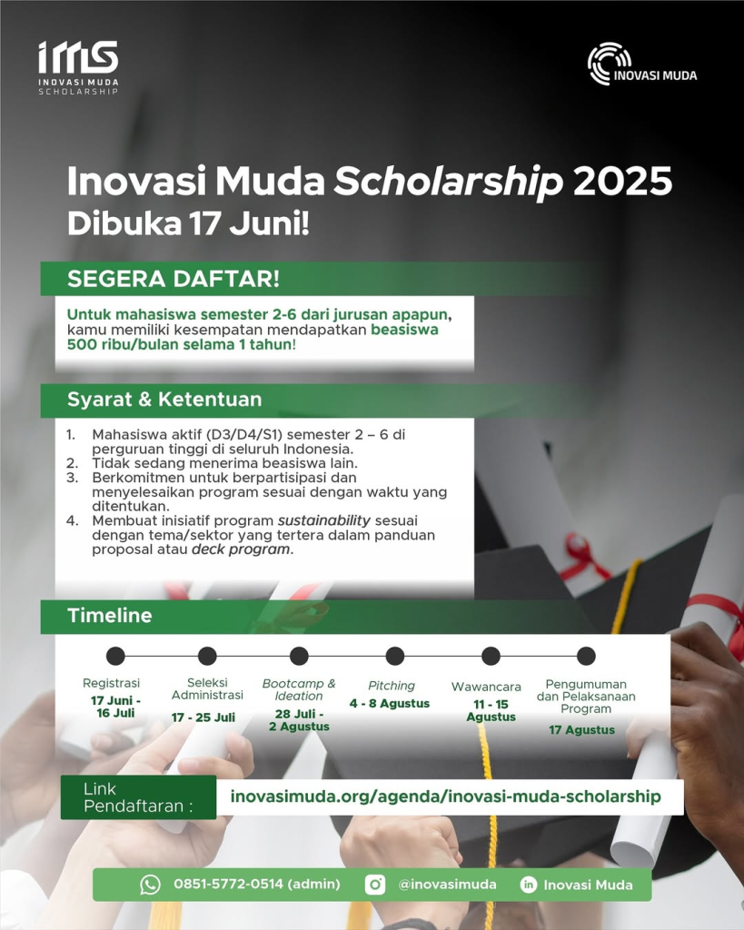 slide-2-inovasi-819x1024 Kesempatan Emas! Beasiswa Inovasi Muda Terbuka untuk Mahasiswa Semua Jurusan!