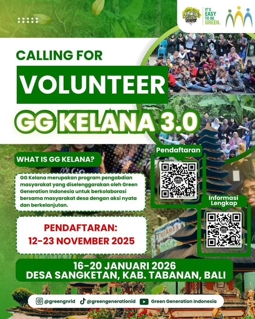 1000482528-2-819x1024 Green Generation Indonesia Buka GG Kelana 3.0, Ajak Pemuda Wujudkan Aksi Berkelanjutan di Bali!