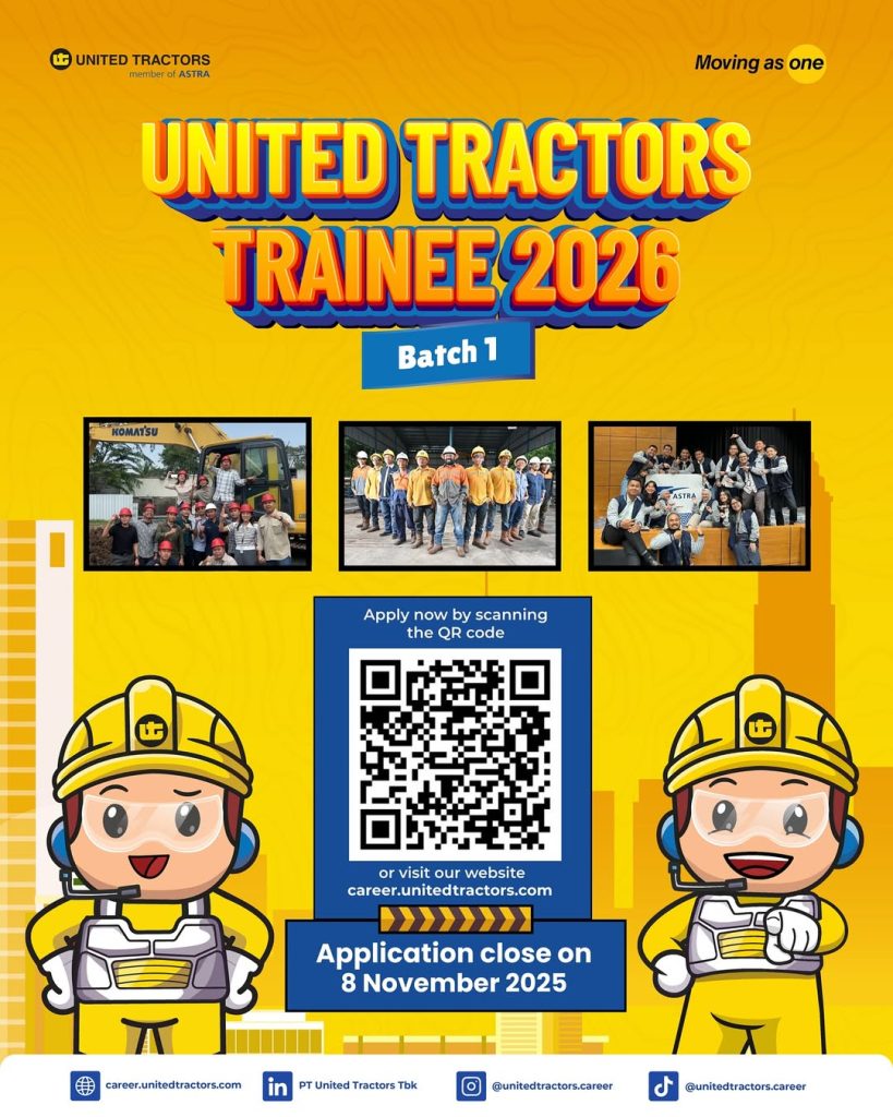 🚀-Open-Recruitment-for-United-Tractors-Trainee-2026-Batch-1-PT-United-Tractors-Tbk-member-o-819x1024 United Tractors Buka Program Trainee 2026, Siapkan Talenta Muda Menuju Dunia Profesional!