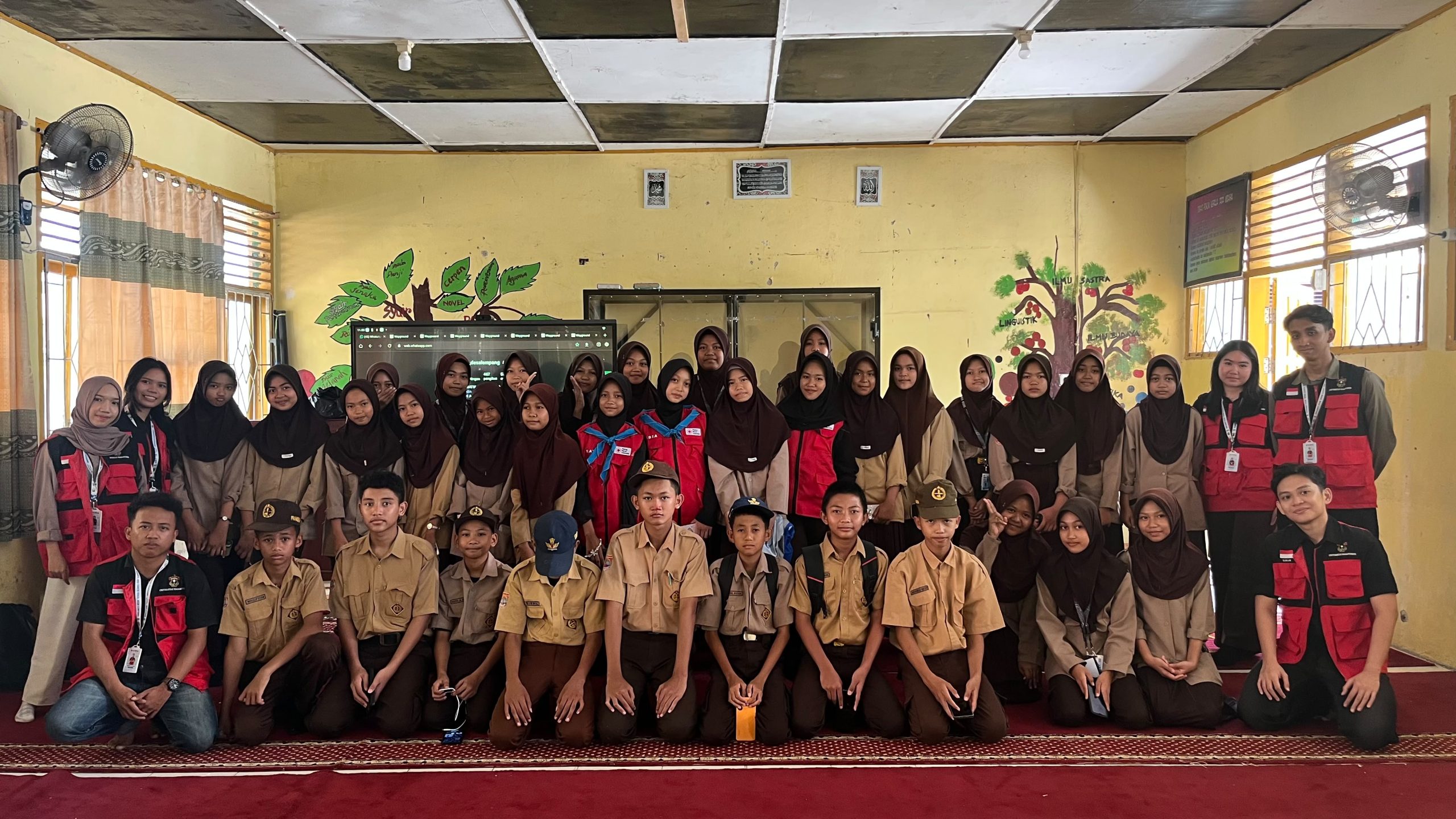Mahasiswa KKN Tematik Inovasi Desa Gelombang 116 Unhas Laksanakan Seminar program kerja di Desa Simpellu