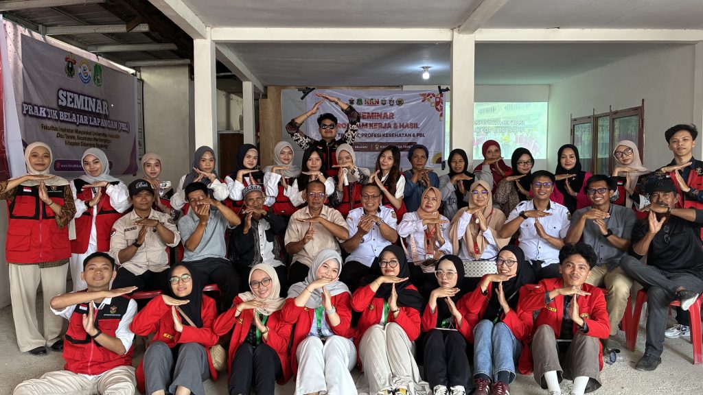 Mahasiswa KKN Profesi Kesehatan Unhas Gelar Seminar Program Kerja di Desa Tanete, Kabupaten Sidenreng Rappang