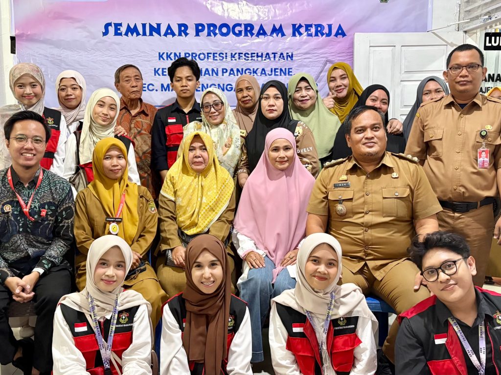 Mahasiswa KKN Profesi Kesehatan Unhas Bangun Sinergi Peningkatan Kesehatan Masyarakat di Kabupaten Sidenreng Rappang