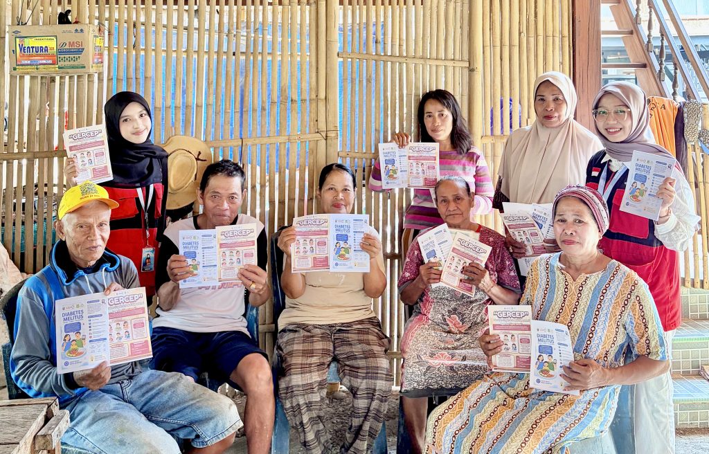Mahasiswa KKN-PK Unhas Gelar Edukasi dan Screening Penyakit Tidak Menular bagi Warga Toddang Teppo