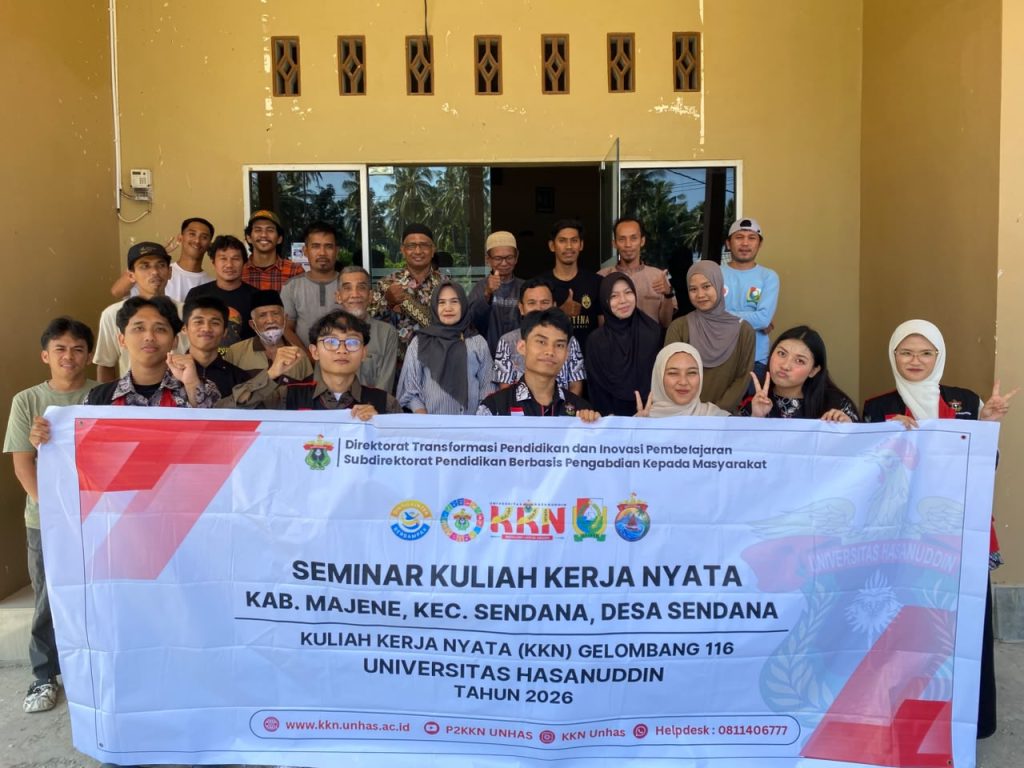 Mahasiswa KKN-T Unhas Rajut Sinergi Pengelolaan Sampah untuk Menguatkan Potensi Desa Wisata Sendana