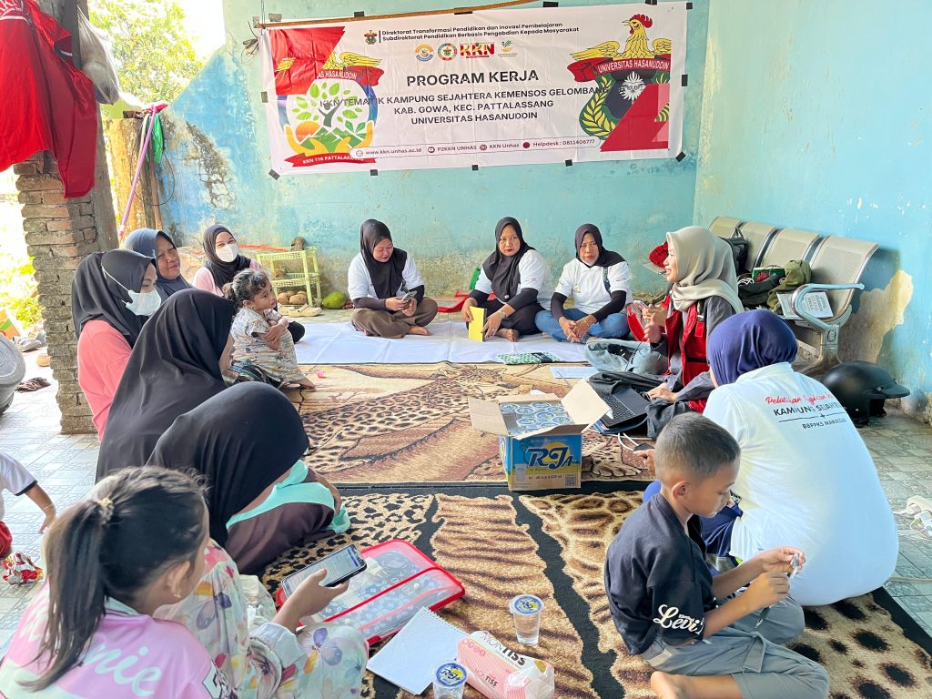 Mahasiswa KKN-T 116 Unhas Dorong Legalitas UMKM melalui Penyuluhan Hukum di Desa Pattallassang