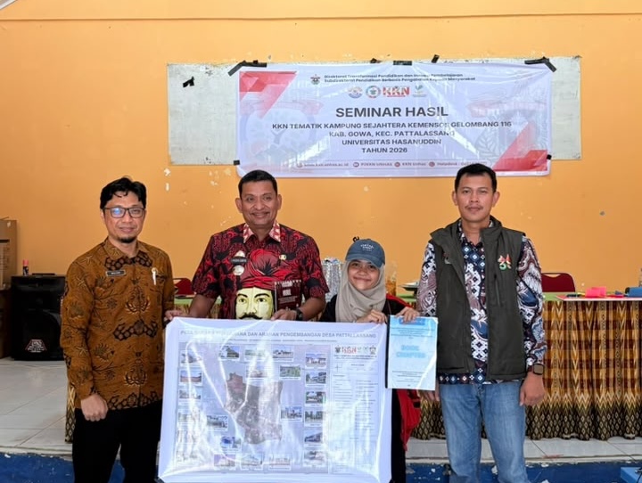 Mahasiswa KKN-T 116 Unhas Petakan Sarana dan Prasarana Desa Pattallassang Berbasis SIG