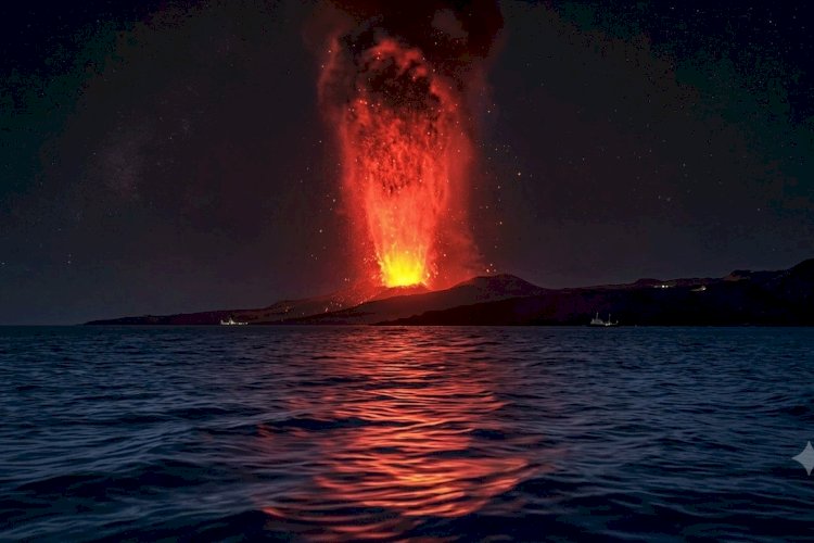 Gunung Anak Krakatau Kembali Erupsi, Abu Vulkanik Ganggu Penerbangan