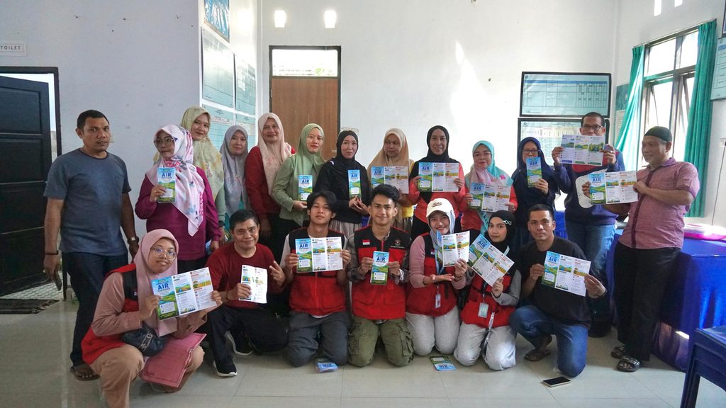 Hadapi Ancaman Kekeringan dan Banjir, Mahasiswa KKN-T Unhas Edukasi Petani Kelurahan Taroada