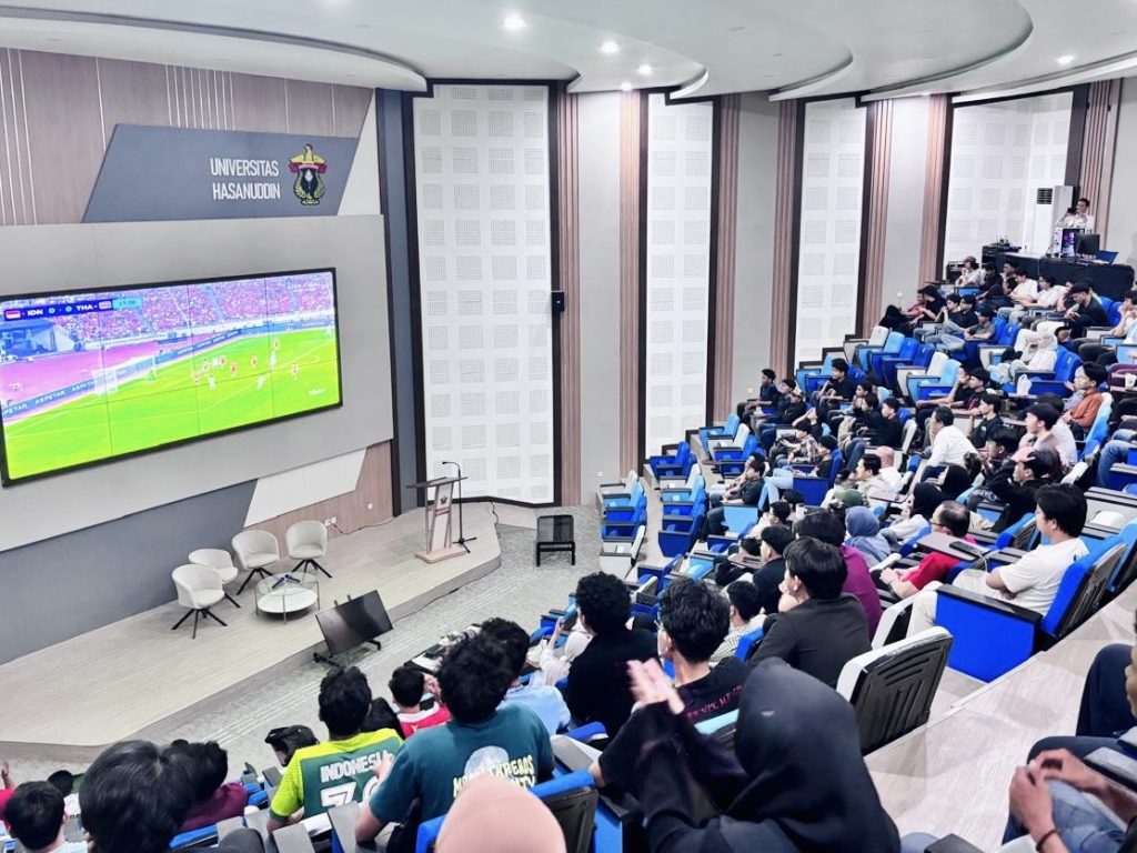 Nobar Final ASEAN Cup 2026, Unhas Ramaikan Dukungan untuk Timnas 