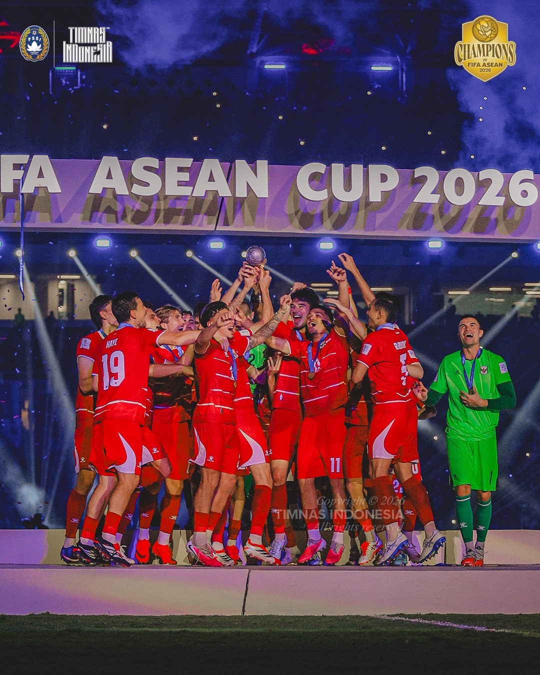 Cetak Sejarah! Timnas Indonesia Juara FIFA ASEAN Cup 2026