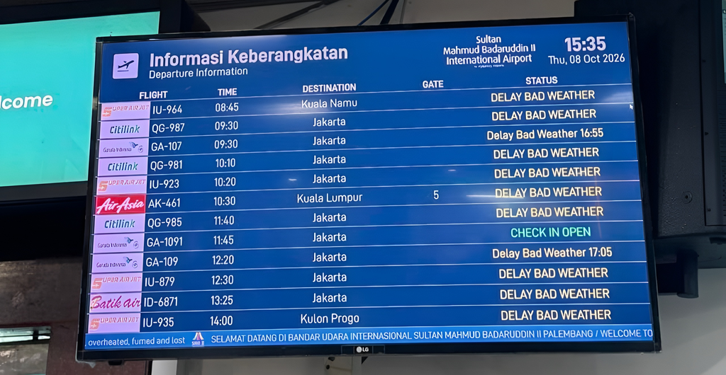 Kemenhub Imbau Penumpang Periksa Status Penerbangan Imbas Karhutla